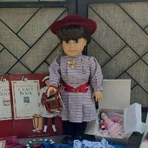 Retired Samantha, Pleasent Compnay American Girl Doll.